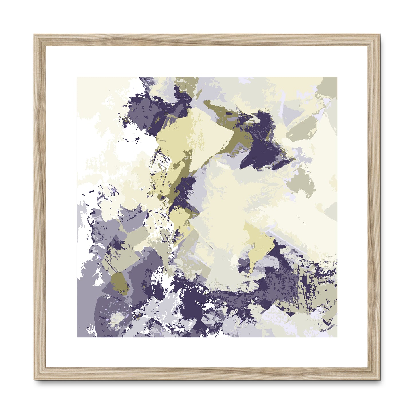 Framed Graphic Art Print, White Mat - 8x8 12x12 16x16 20x20 24x24 28x28 inches | FPS-1260-7691