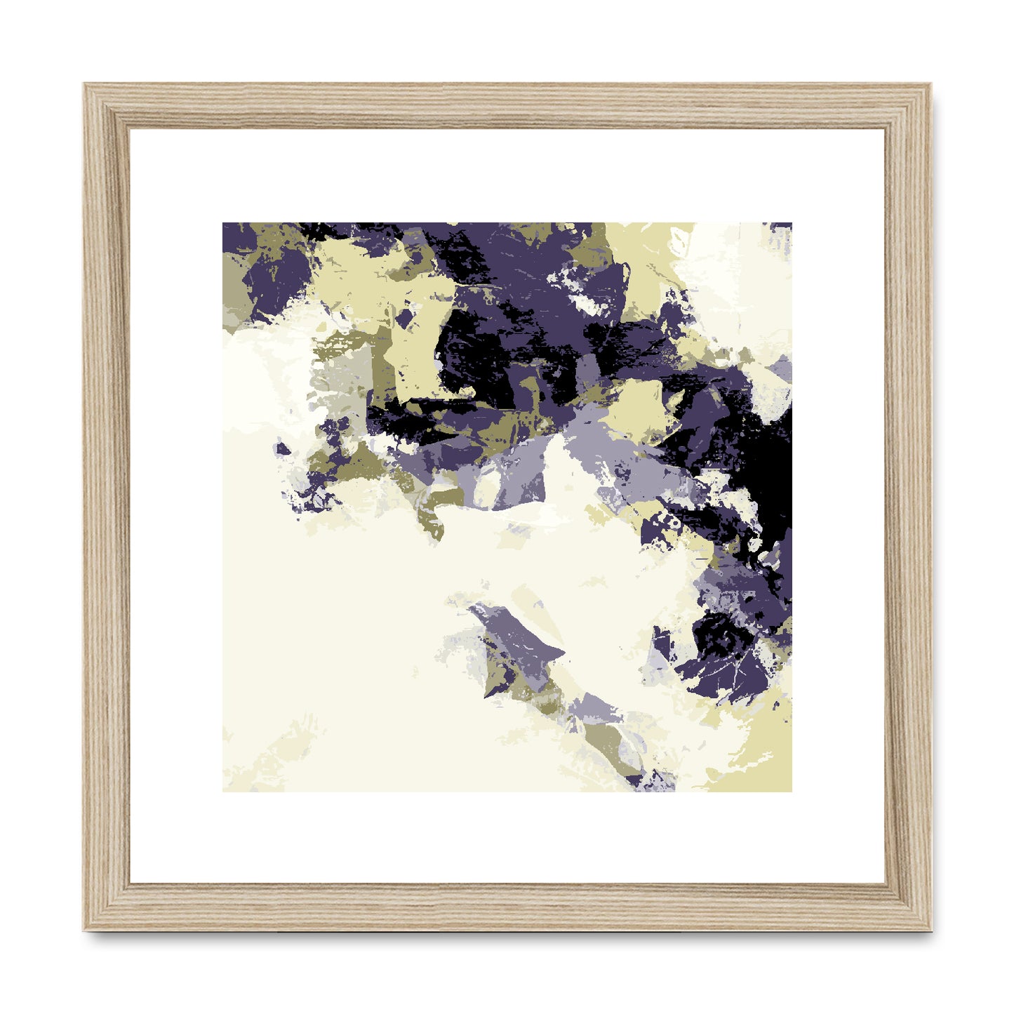 Framed Graphic Art Print, White Mat - 8x8 12x12 16x16 20x20 24x24 28x28 inches | FPS-1260-7693