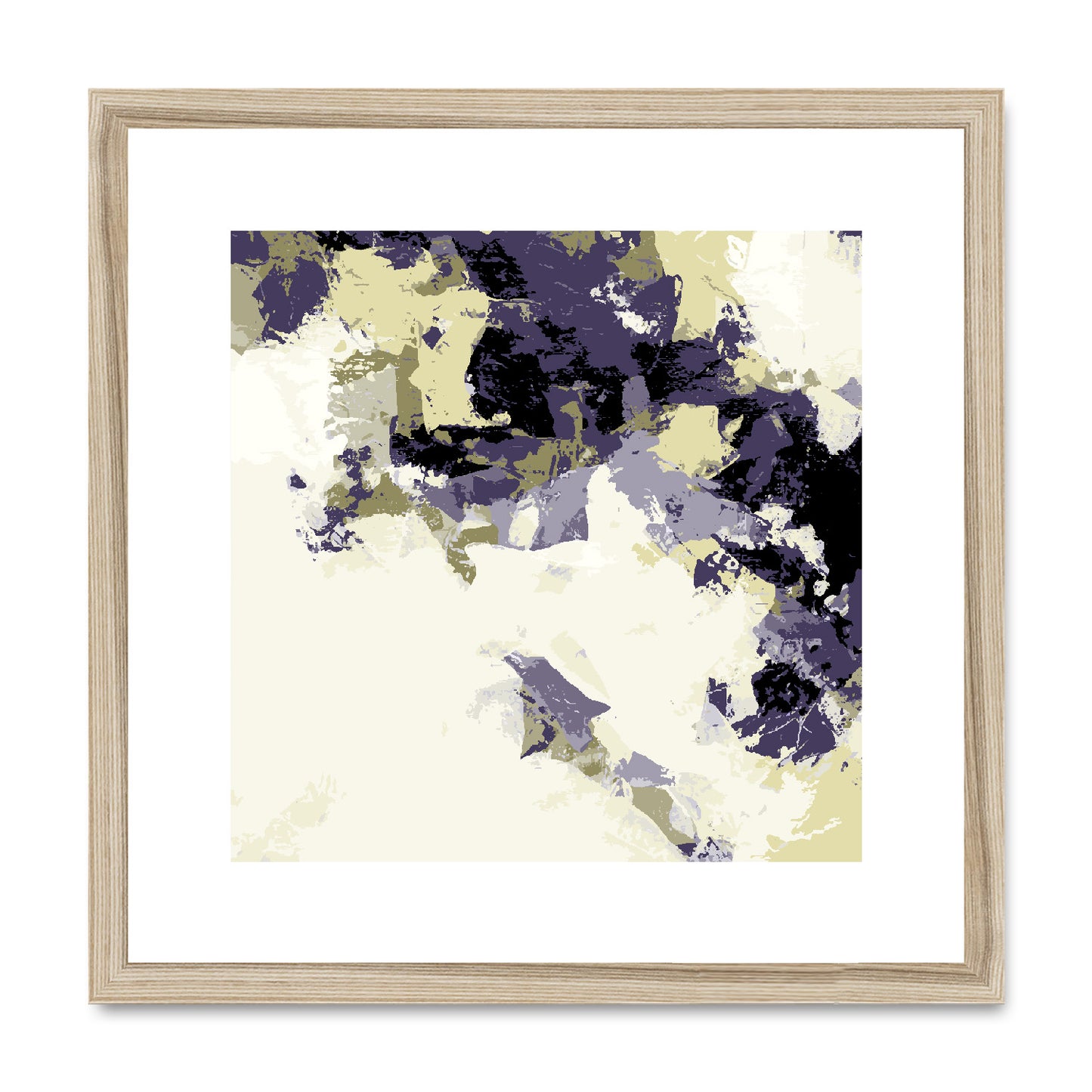 Framed Graphic Art Print, White Mat - 8x8 12x12 16x16 20x20 24x24 28x28 inches | FPS-1260-7693