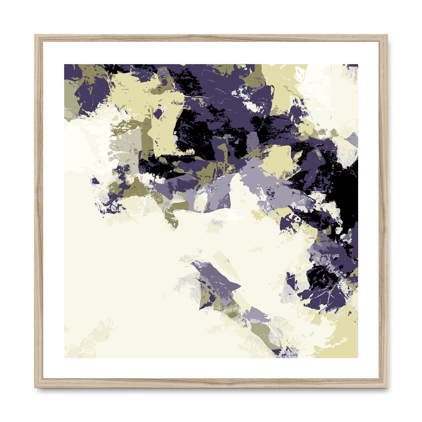 Framed Graphic Art Print, White Mat - 8x8 12x12 16x16 20x20 24x24 28x28 inches | FPS-1260-7693