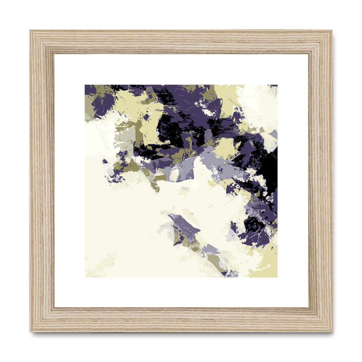 Framed Graphic Art Print, White Mat - 8x8 12x12 16x16 20x20 24x24 28x28 inches | FPS-1260-7693