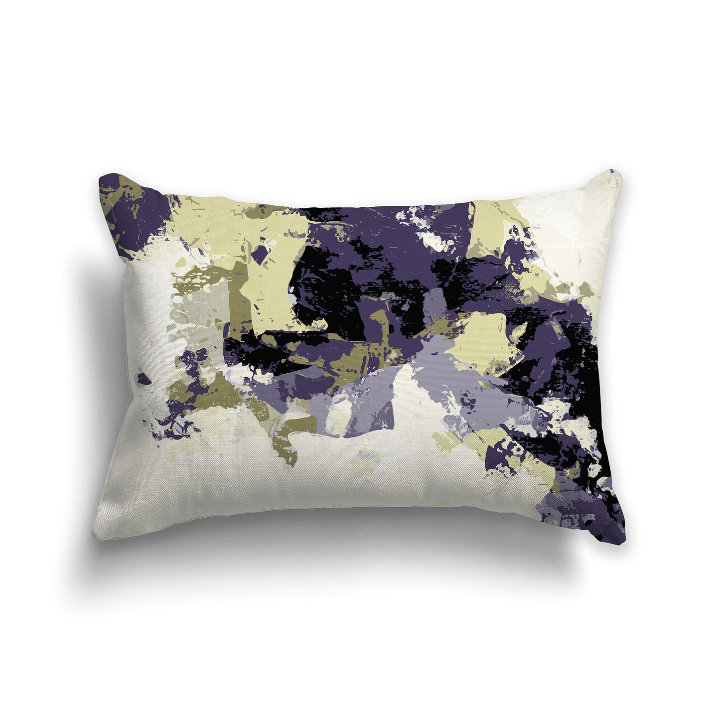 Lumbar Throw Pillow featuring graphic art from the Concord Wine Collection