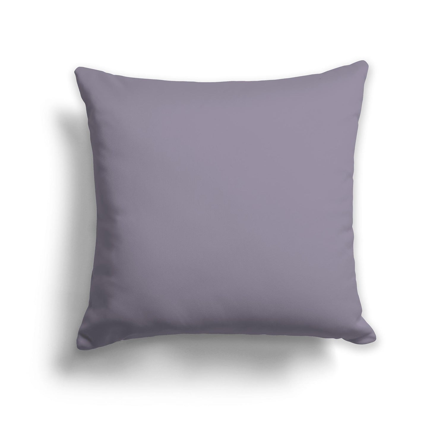 Square Throw Pillow in Solid Lavender