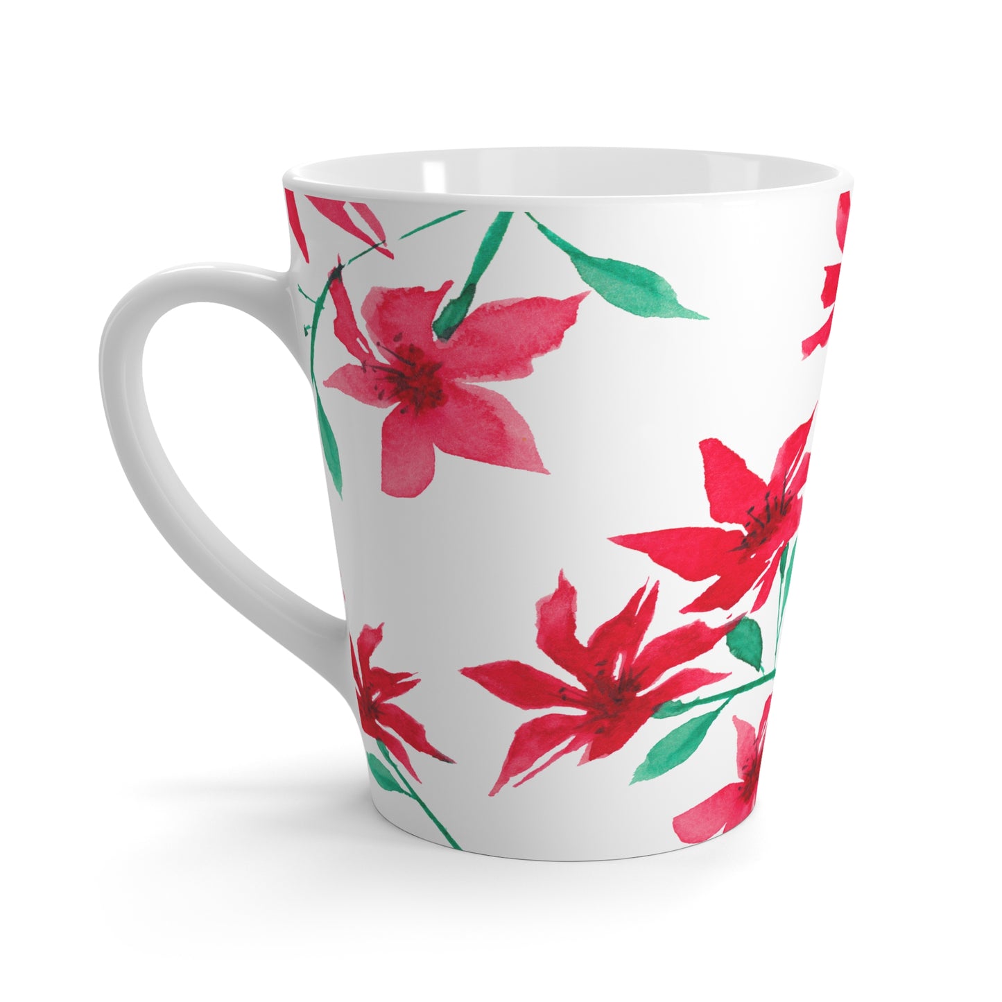 12oz Fine Art Watercolor Latte Mug | LM-1334
