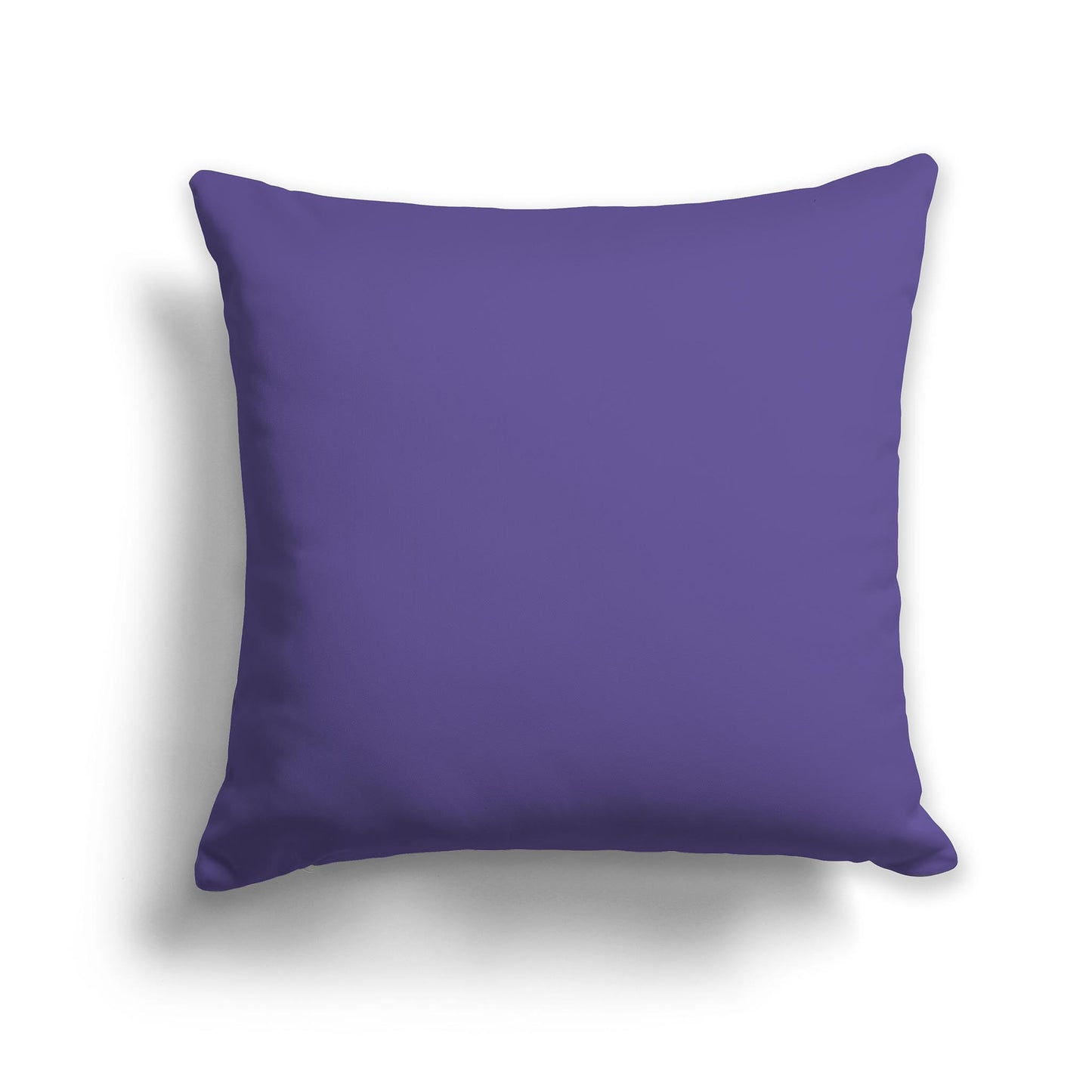 Square Throw Pillow in Solid Purple