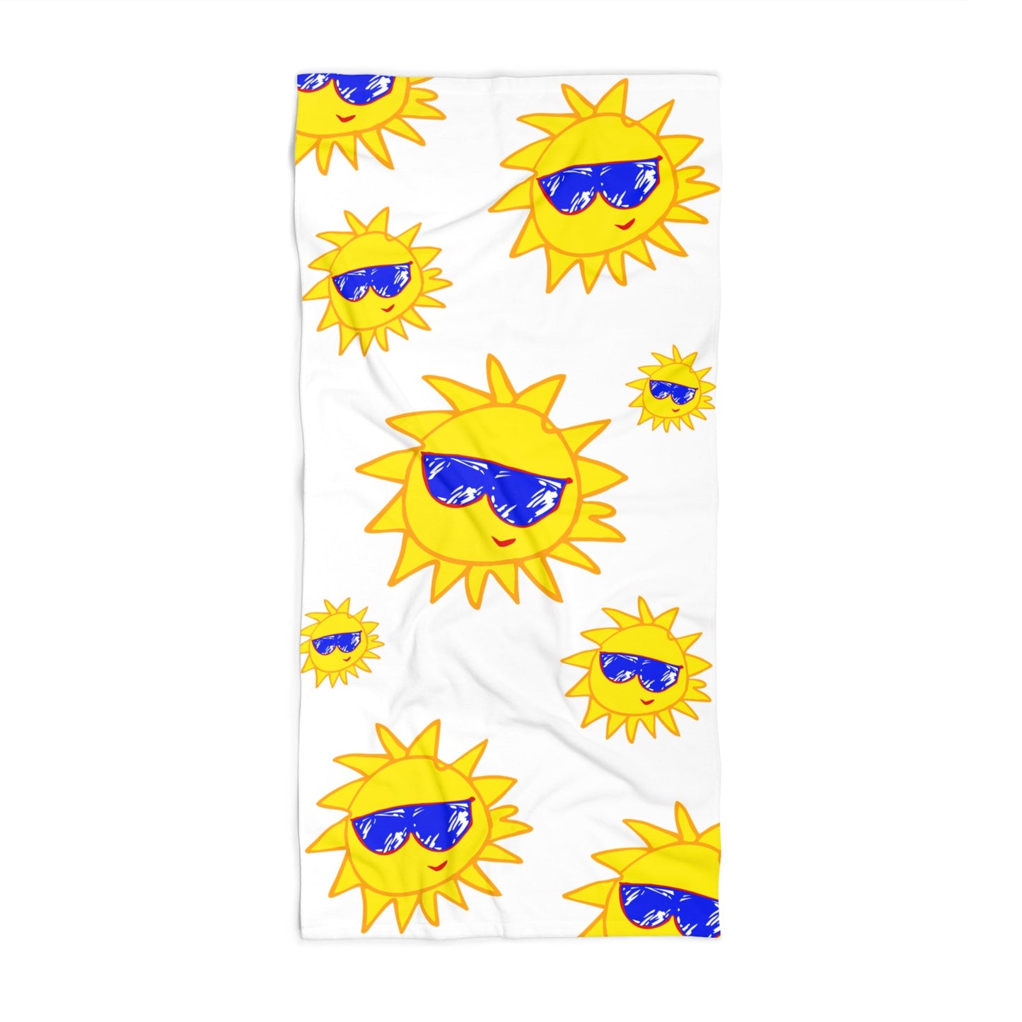 Beach Towel with Sunfilled Cheerful Vibes | BTSF
