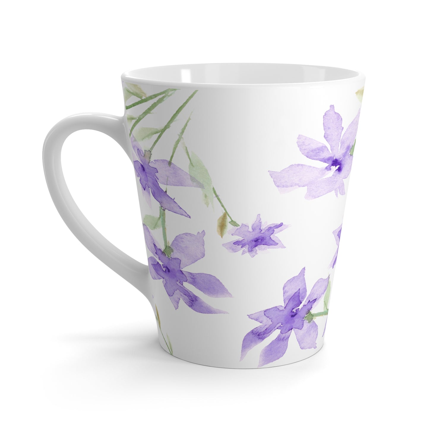 12oz Fine Art Watercolor Latte Mug | LM-1324