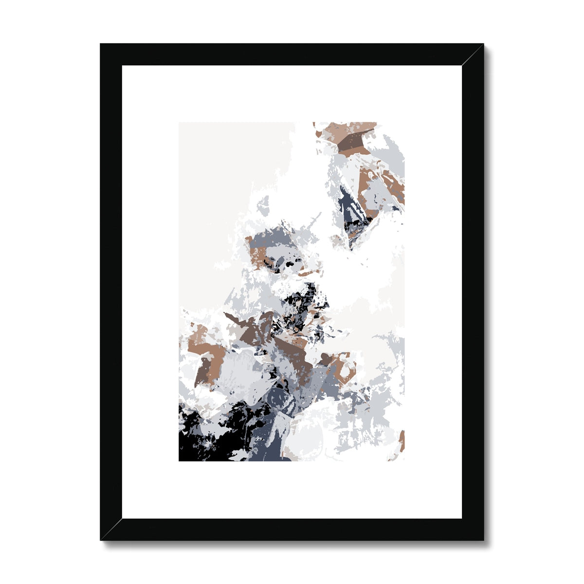 Framed Graphic Art Print, White Mat - 6x8, 8x12, 11x14, 12x16, 16x20, 18x24, 20x28 inches | FPV-1220-7694
