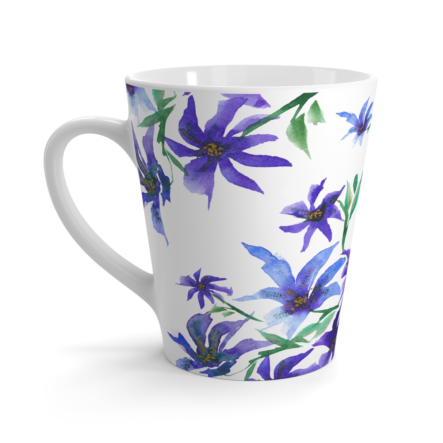 12oz Fine Art Watercolor Latte Mug | LM-1304