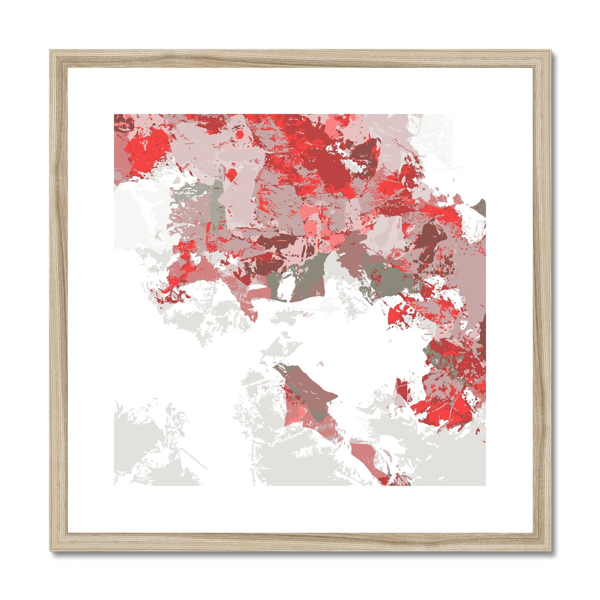 Framed Graphic Art Print, White Mat - 8x8 12x12 16x16 20x20 24x24 28x28 inches | FPS-1190-7693