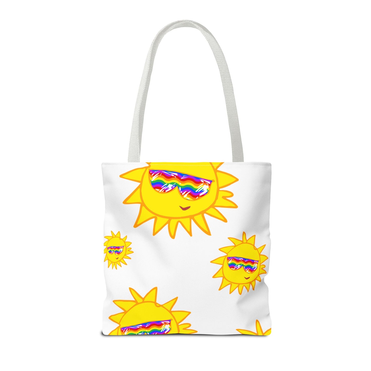 Shopping Tote with Rainbow Vibes | TBPF