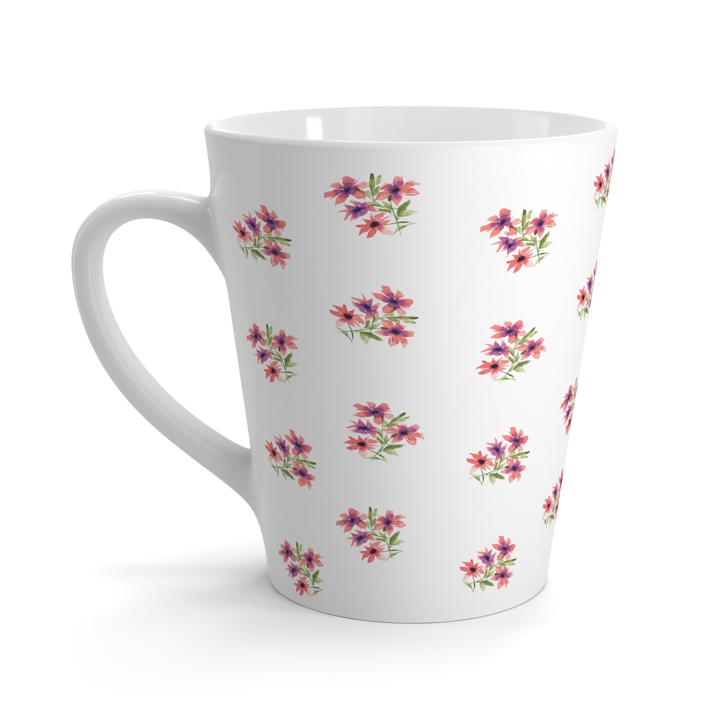 12oz Fine Art Watercolor Latte Mug | LM-1345