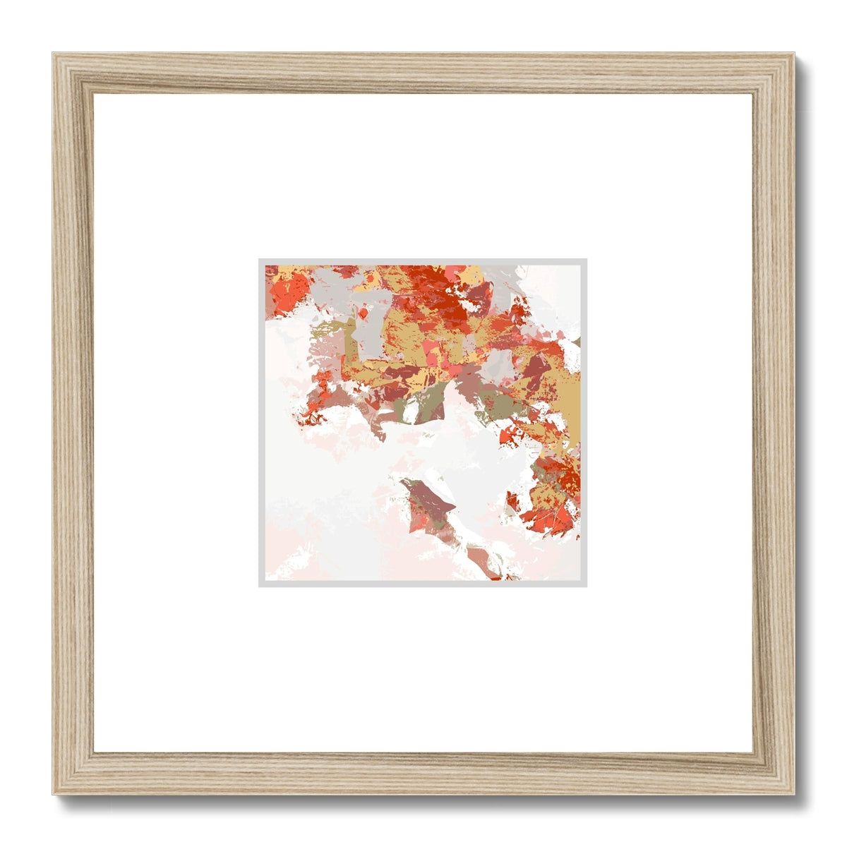 Framed Graphic Art Print, Faux Mat - 12x12 inches | FMS-1130-7693