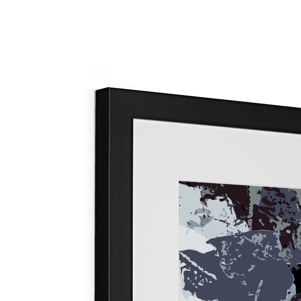 Framed Graphic Art Print, White Mat - 6x8, 8x12, 11x14, 12x16, 16x20, 18x24, 20x28 inches | FPV-1210-7692