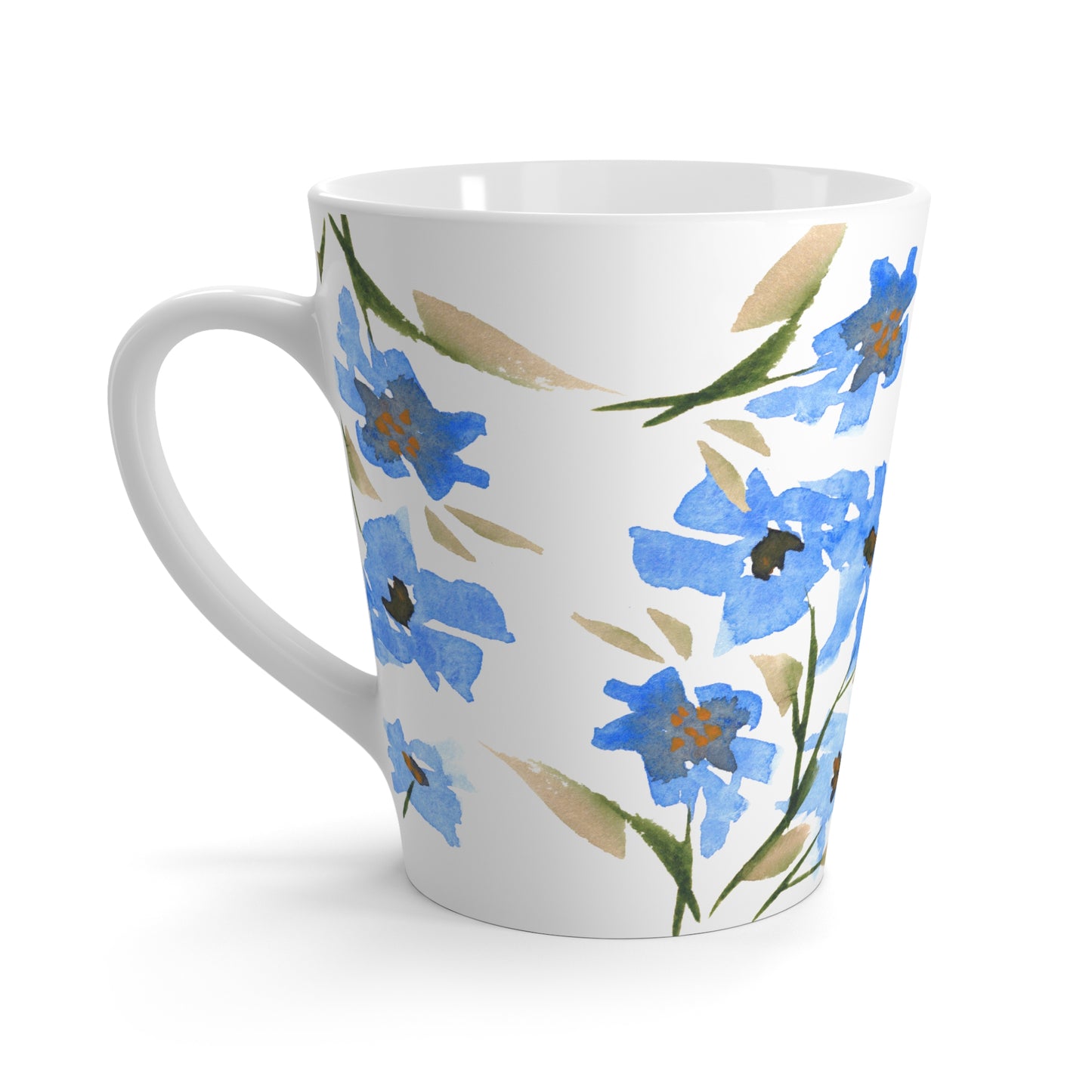 12oz Fine Art Watercolor Latte Mug | LM-1404