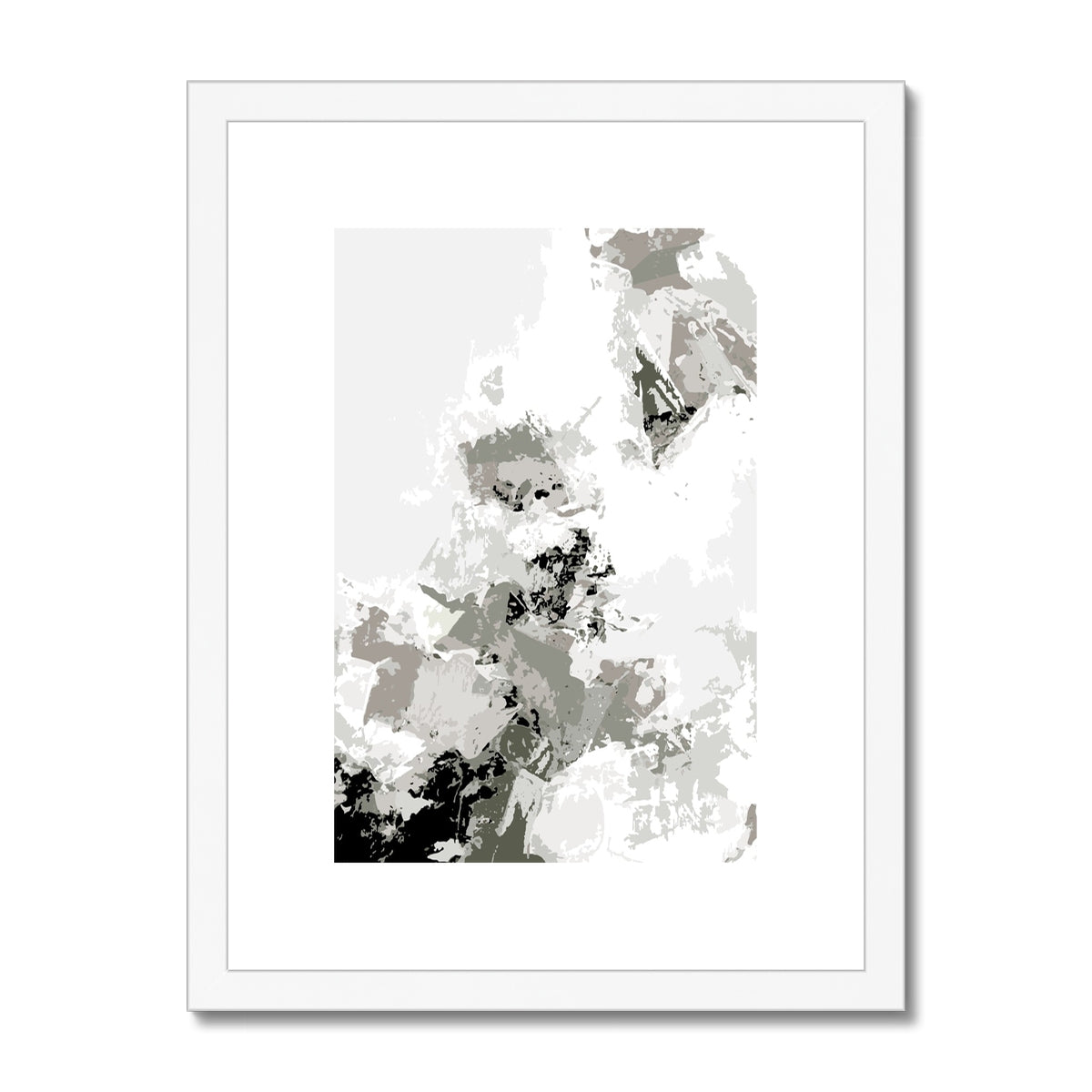 Framed Graphic Art Print, White Mat - 6x8, 8x12, 11x14, 12x16, 16x20, 18x24, 20x28 inches | FPV-1240-7694