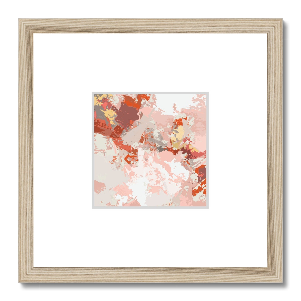 Framed Graphic Art Print, Faux Mat - 12x12 inches | FMS-1130-7698