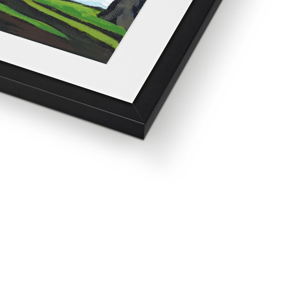 Framed Fine Art Print, White Mat - 10x8 14x11 20x16 28x20 inches | Lakeshore, FPH-1101-1109
