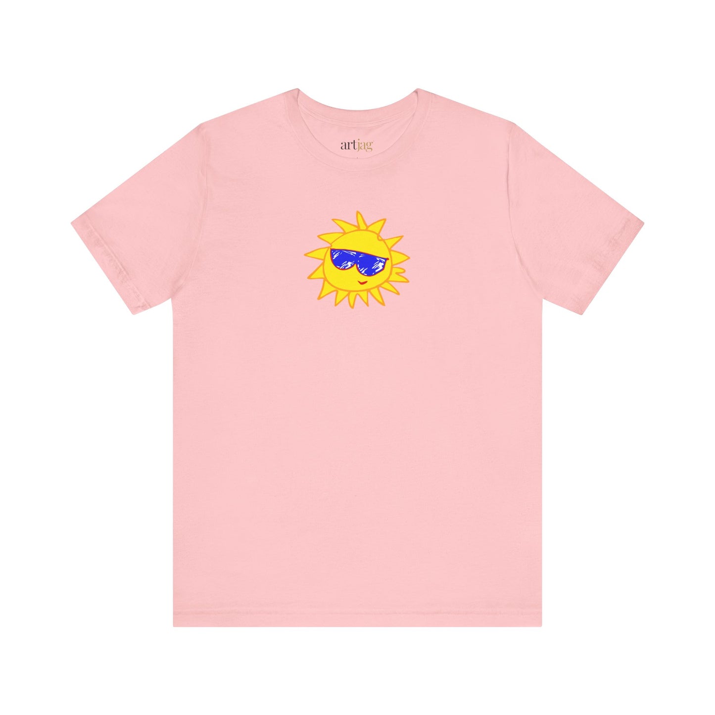 Bella + Canvas 3001 Unisex Cheerful Vibes Tee - Perfect for summer, gifts, celebrations and beach days | TSSF