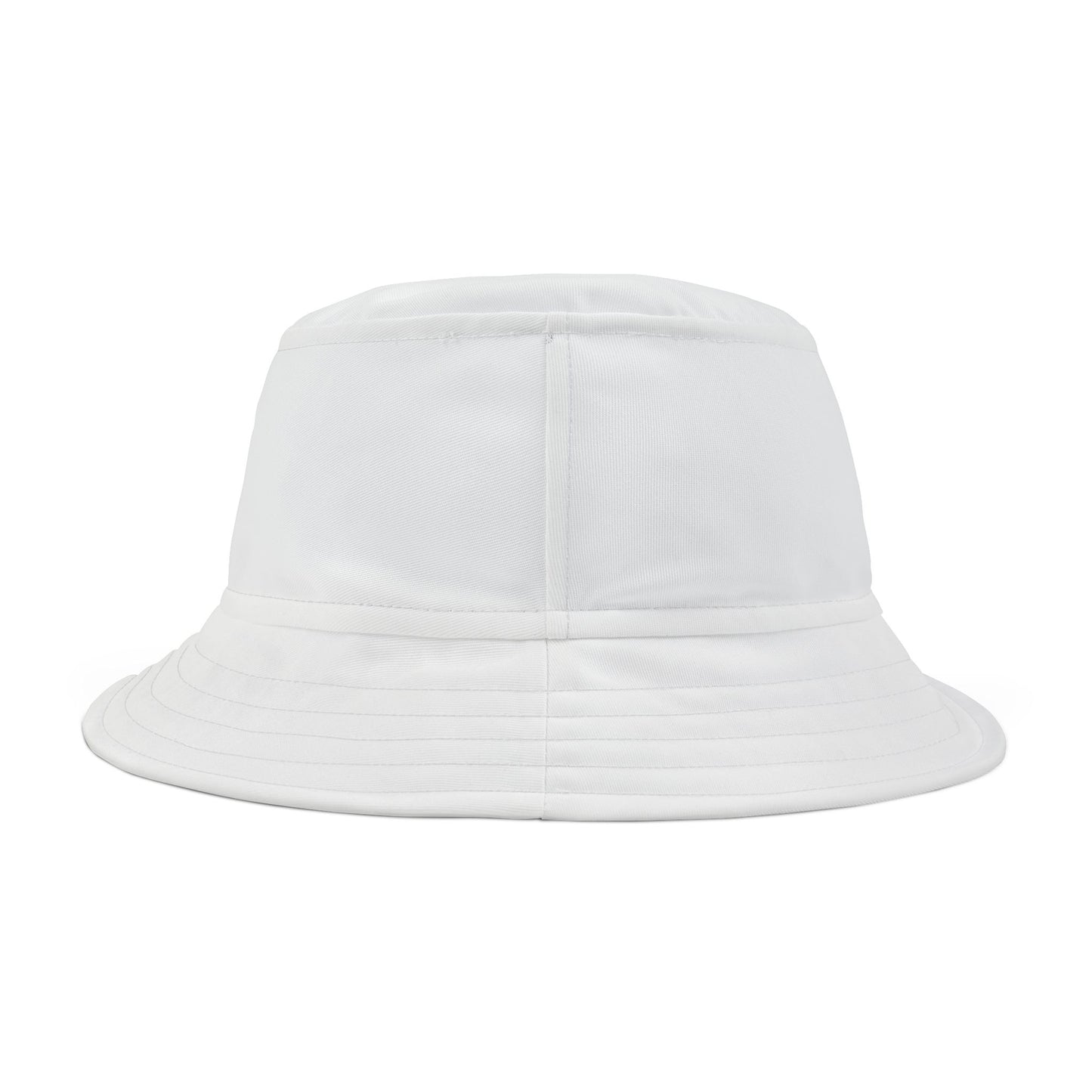 White Bucket Hat with Rainbow Vibes | BHPT