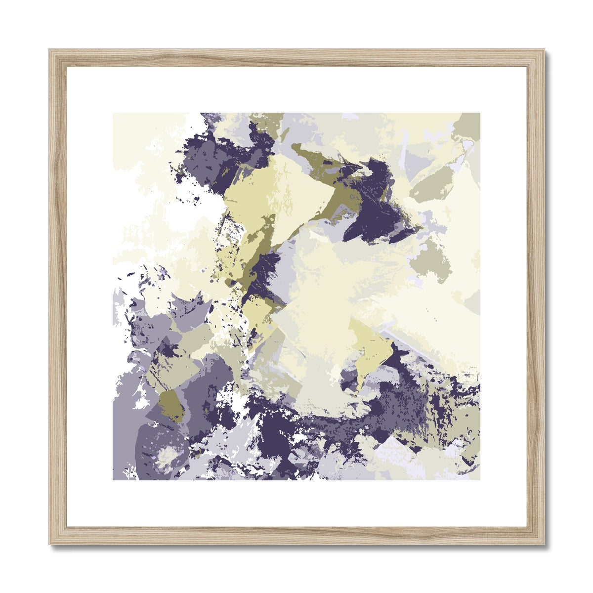 Framed Graphic Art Print, White Mat - 8x8 12x12 16x16 20x20 24x24 28x28 inches | FPS-1260-7691