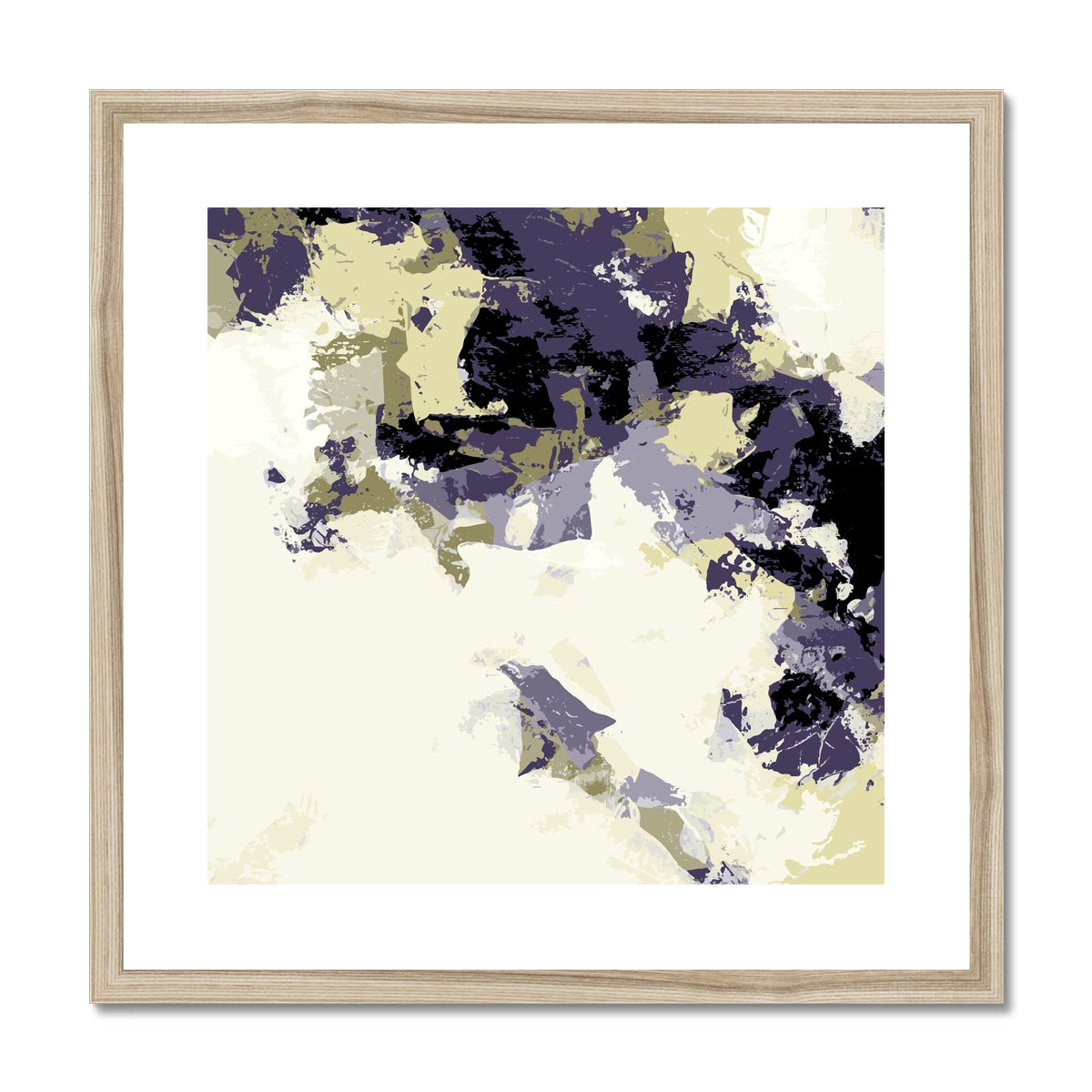 Framed Graphic Art Print, White Mat - 8x8 12x12 16x16 20x20 24x24 28x28 inches | FPS-1260-7693