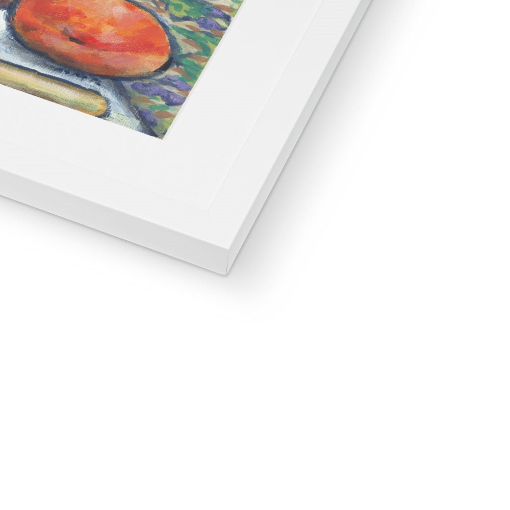 Framed Fine Art Print, White Mat - 8x6 10x8 12x8 inches | Still Life in Acrylic, FPH-1000-1102