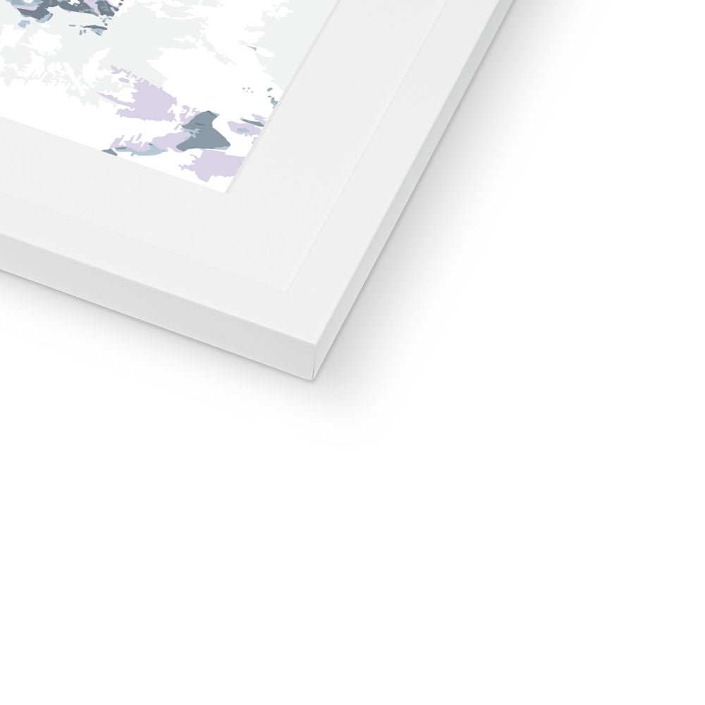 Framed Graphic Art Print, White Mat - 6x8, 8x12, 11x14, 12x16, 16x20, 18x24, 20x28 inches | FPV-1140-7694