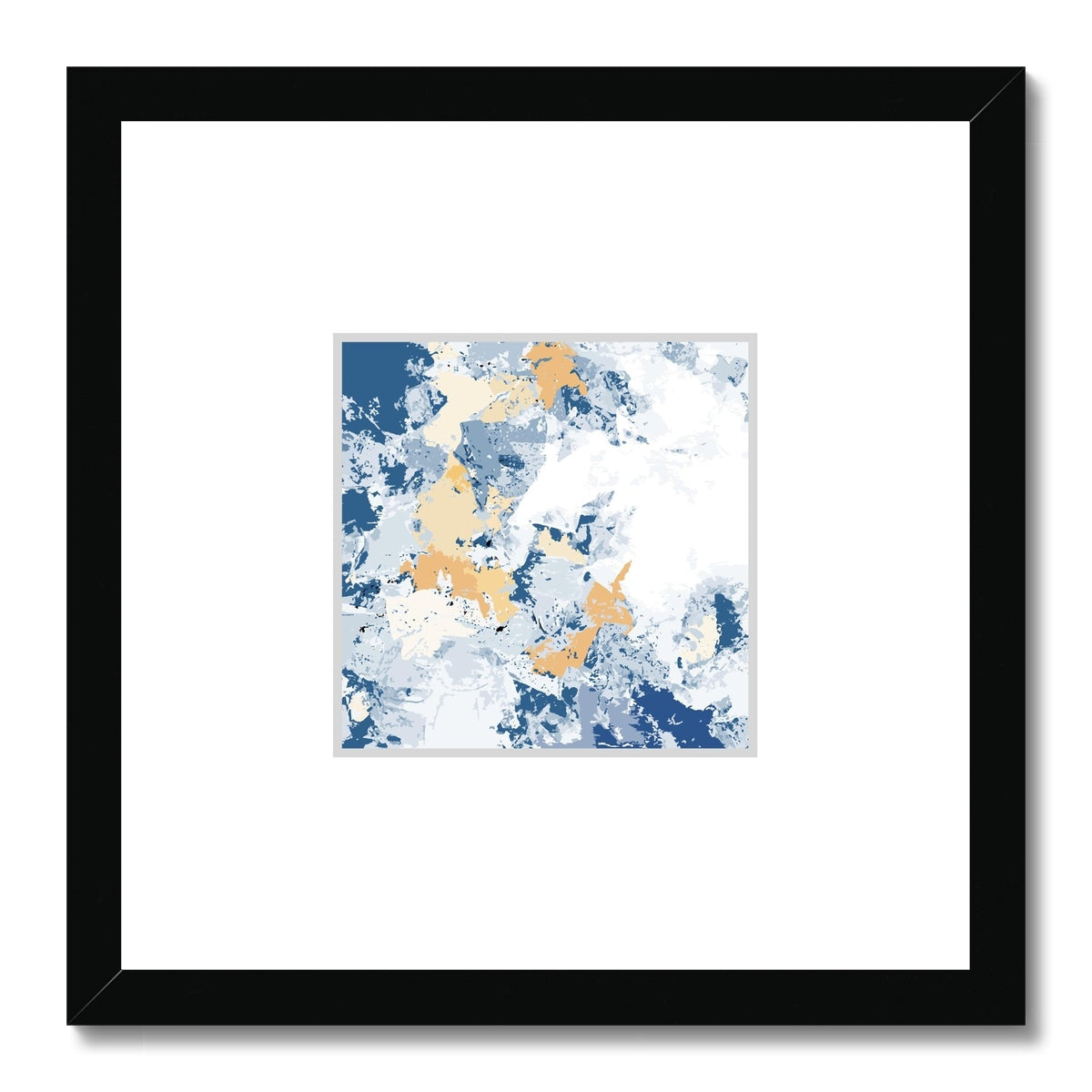 Framed Graphic Art Print, Faux Mat - 12x12 inches | FMS-1230-7695
