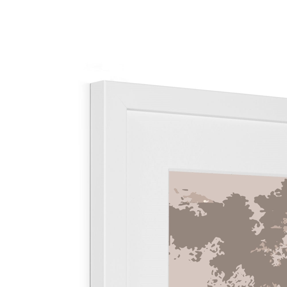 Framed Graphic Art Print, White Mat - 8x8 12x12 16x16 20x20 24x24 28x28 inches | FPS-1130-7691