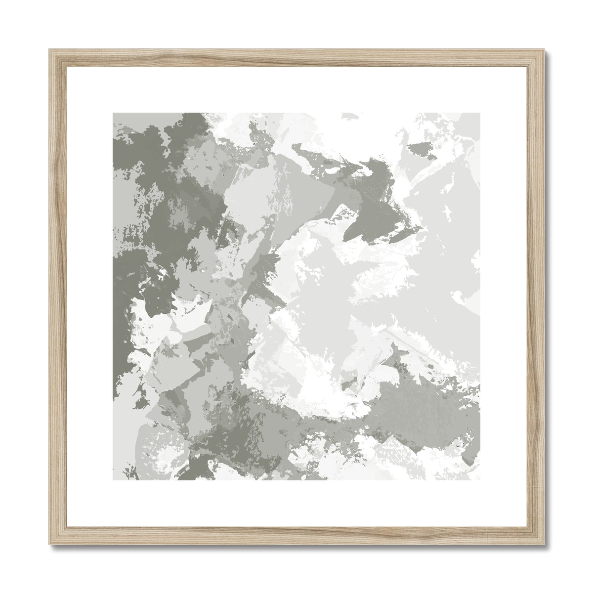 Framed Graphic Art Print, White Mat - 8x8 12x12 16x16 20x20 24x24 28x28 inches | FPS-1240-7691