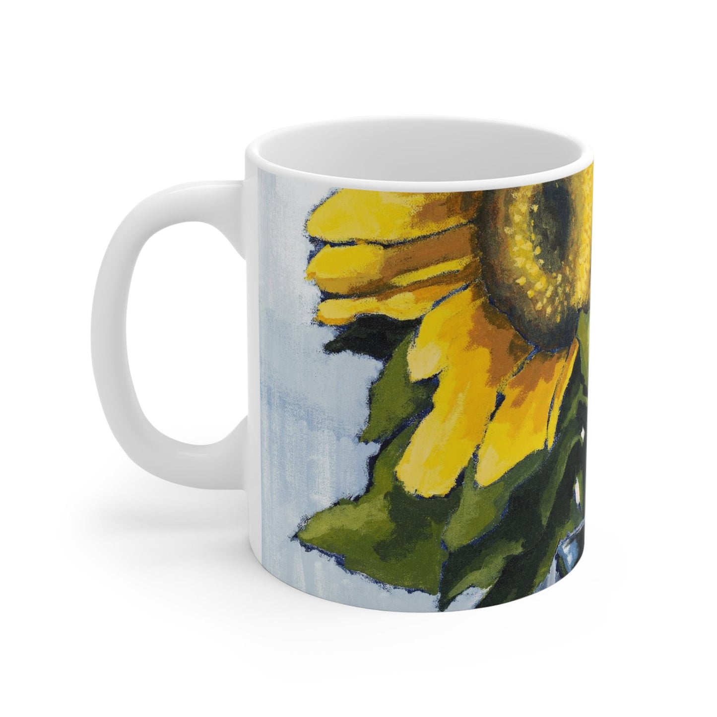 11oz Fine Art Ceramic Mug | Sunflowers, CM-1040