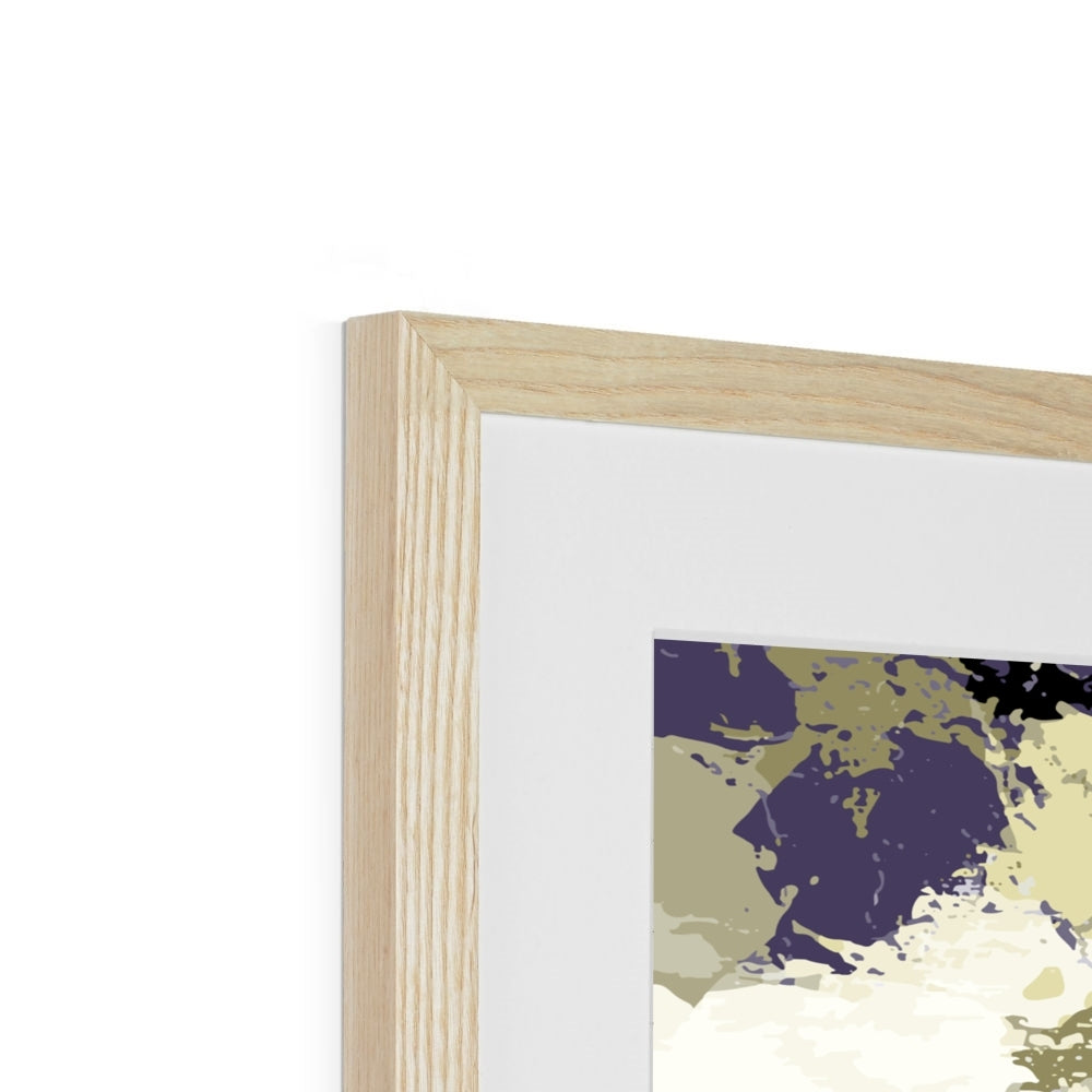 Framed Graphic Art Print, White Mat - 8x8 12x12 16x16 20x20 24x24 28x28 inches | FPS-1260-7693