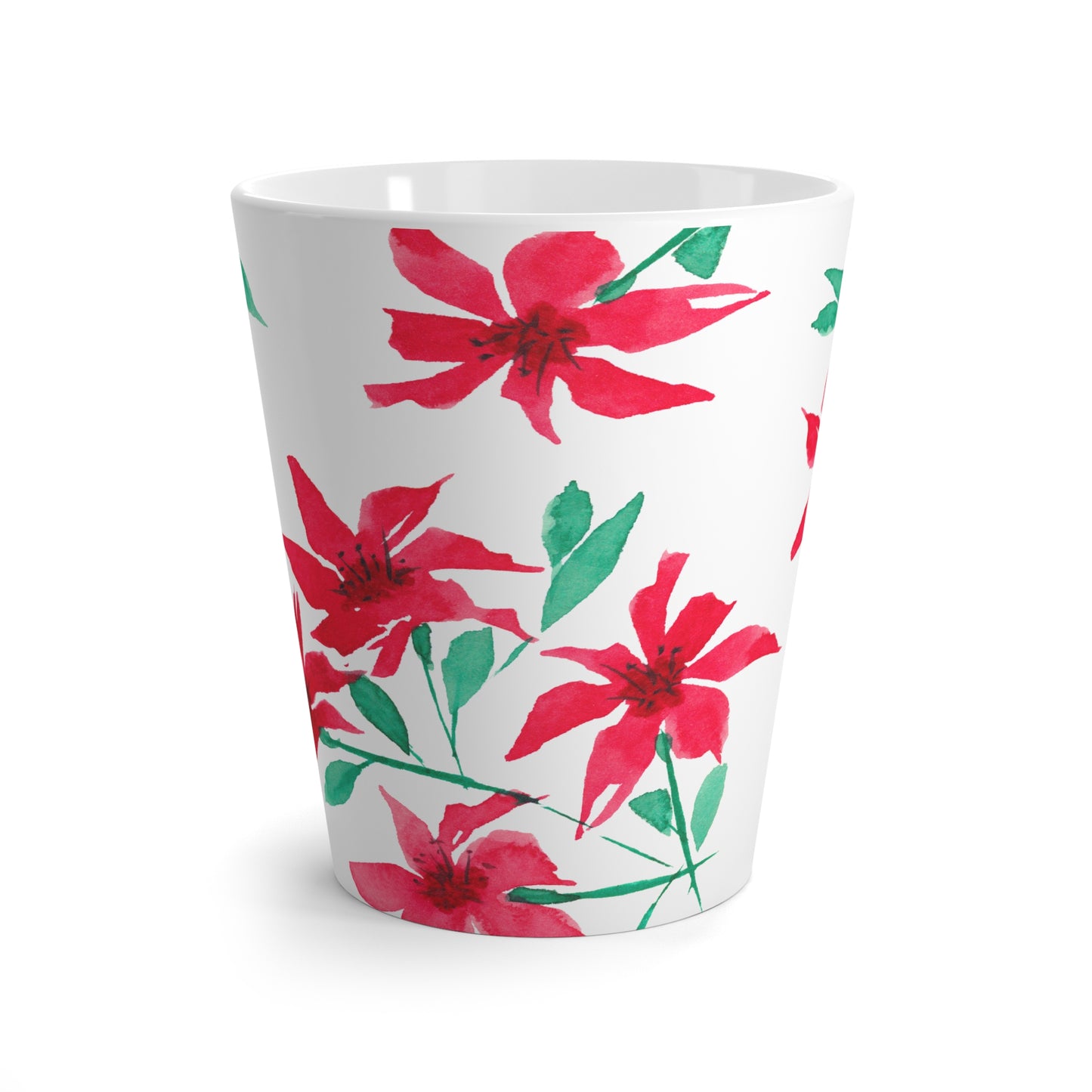 12oz Fine Art Watercolor Latte Mug | LM-1334
