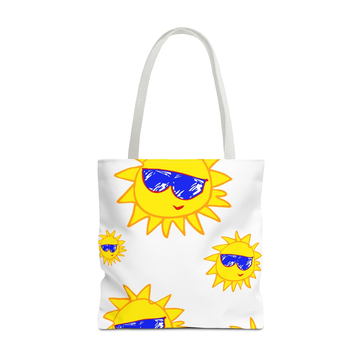 Shopping Tote with Cheerful Vibes | TBSF