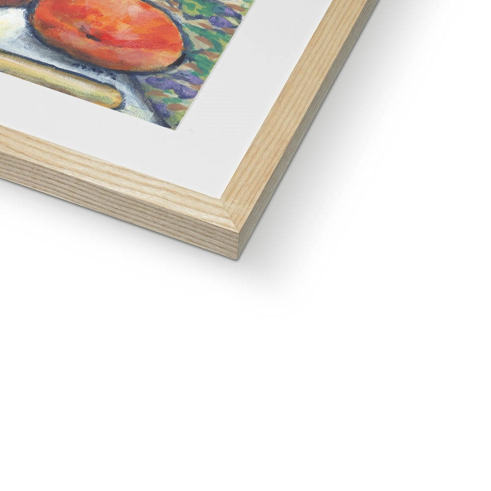 Framed Fine Art Print, White Mat - 8x6 10x8 12x8 inches | Still Life in Acrylic, FPH-1000-1102