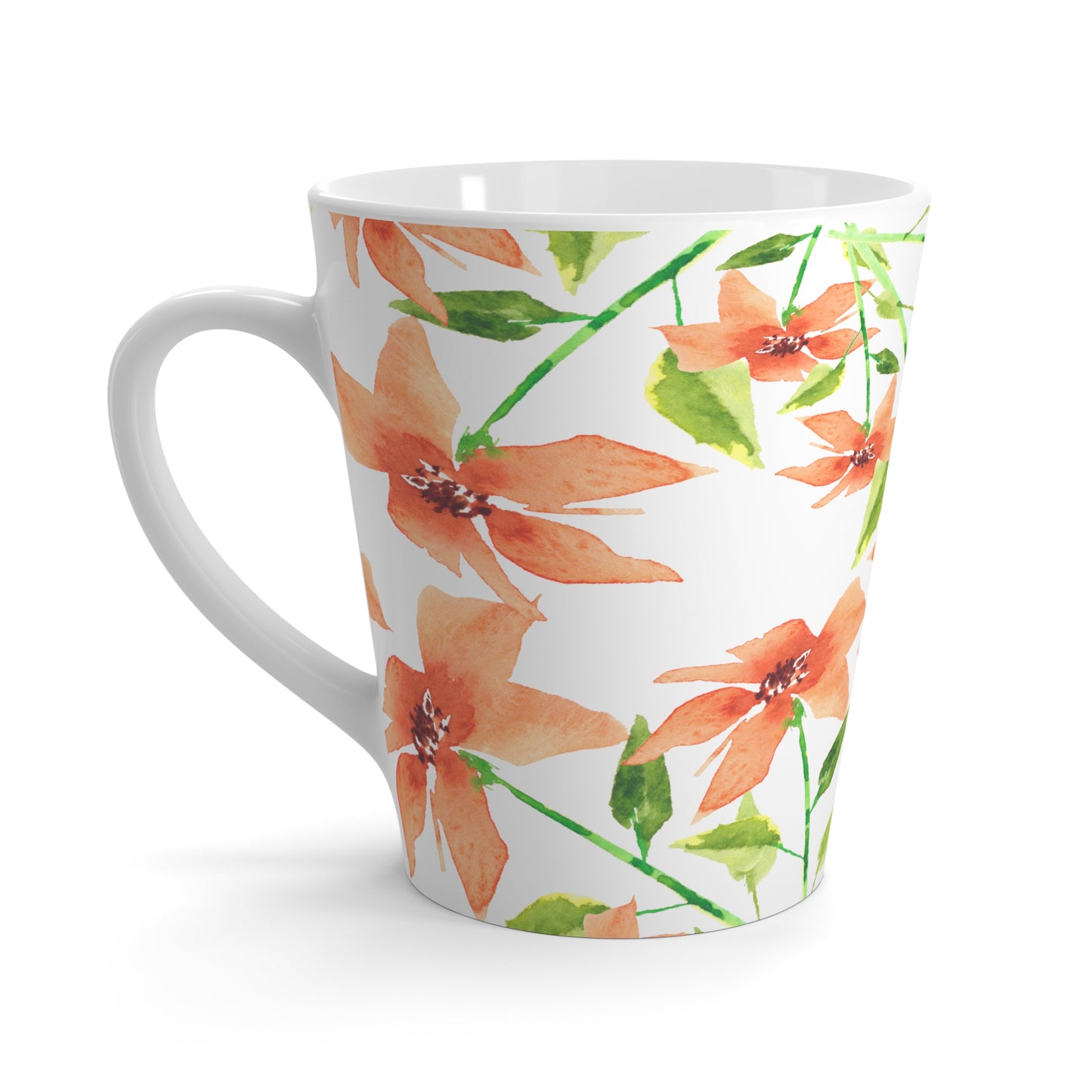 12oz Fine Art Watercolor Latte Mug | LM-1384