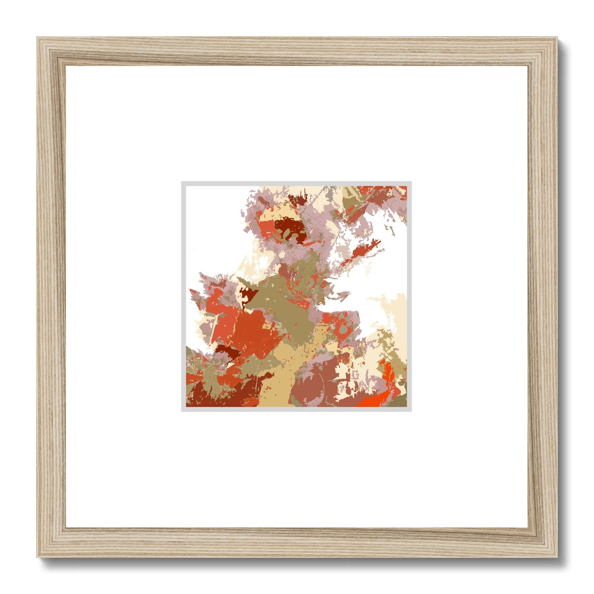 Framed Graphic Art Print, Faux Mat - 12x12 inches | FMS-1130-7694