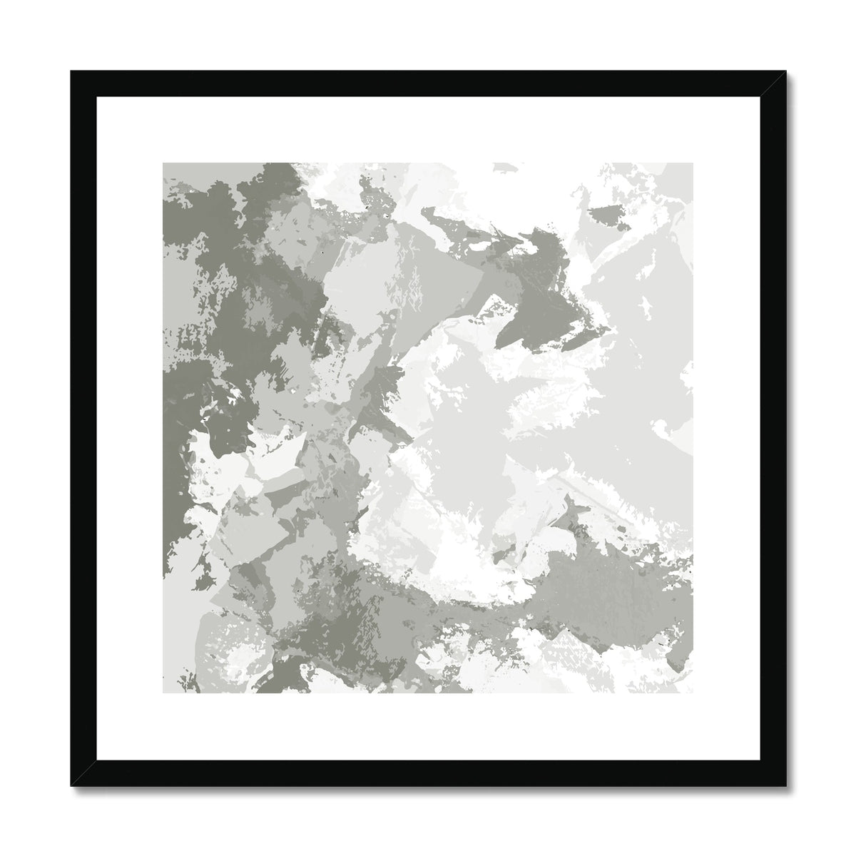 Framed Graphic Art Print, White Mat - 8x8 12x12 16x16 20x20 24x24 28x28 inches | FPS-1240-7691