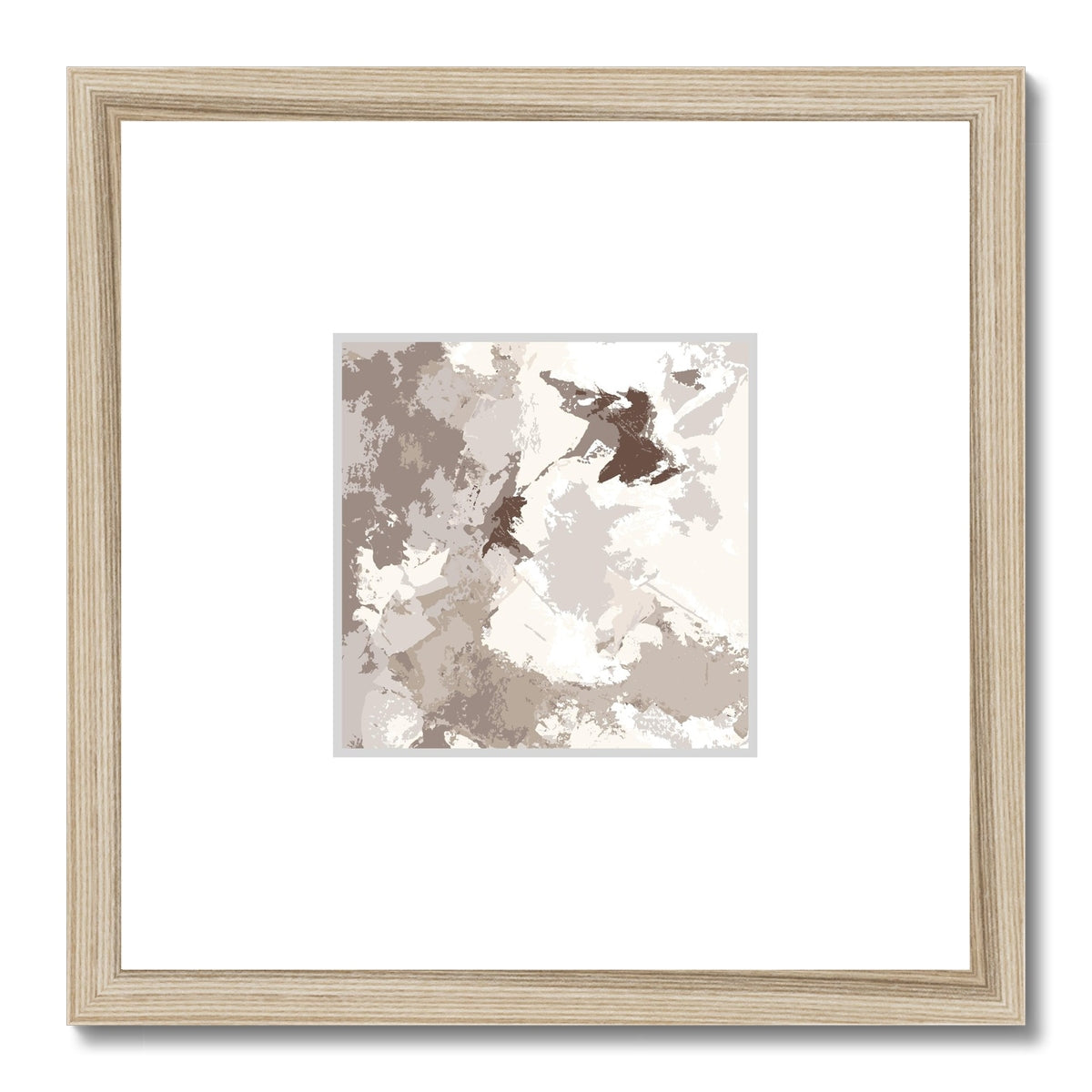 Framed Graphic Art Print, Faux Mat - 12x12 inches | FMS-1160-7691