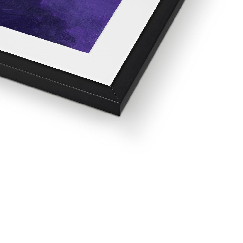 Framed Fine Art Print, White Mat - 14x11 20x16 28x20 40x28 inches | Red Tulip, fph-1111-1142-002