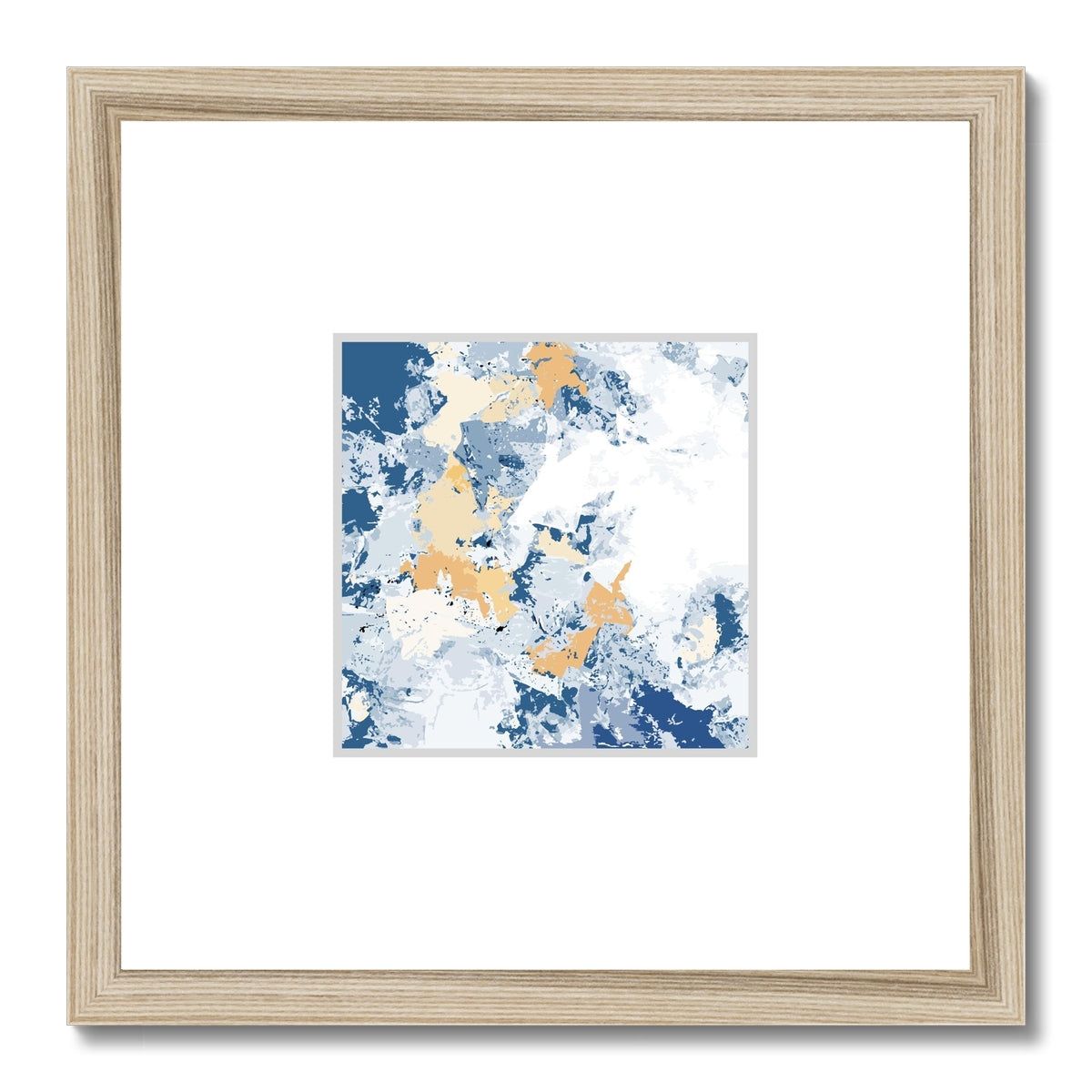 Framed Graphic Art Print, Faux Mat - 12x12 inches | FMS-1230-7695