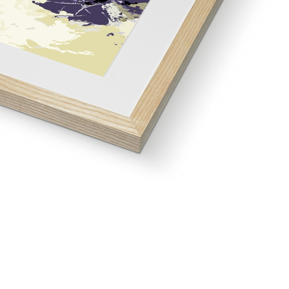 Framed Graphic Art Print, White Mat - 8x8 12x12 16x16 20x20 24x24 28x28 inches | FPS-1260-7693