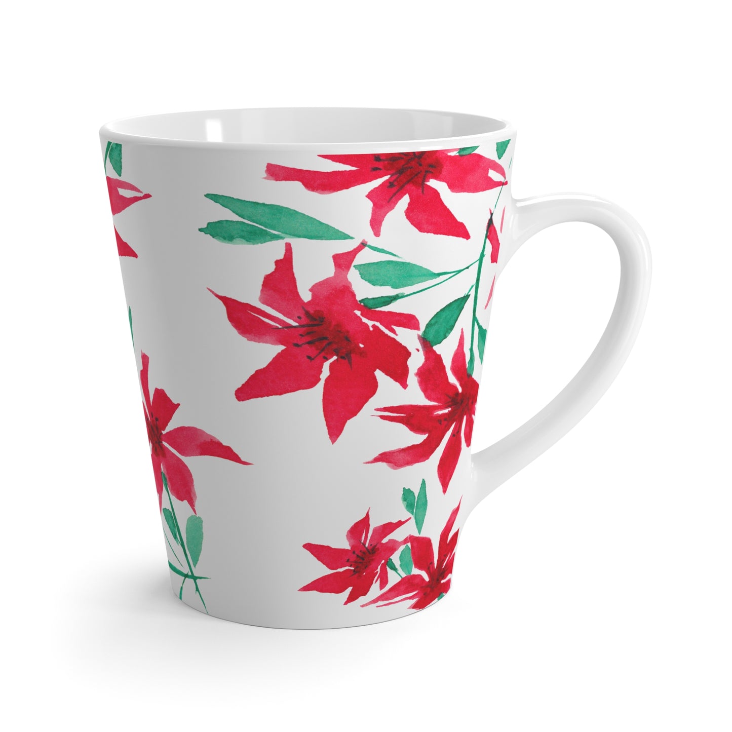 12oz Fine Art Watercolor Latte Mug | LM-1334