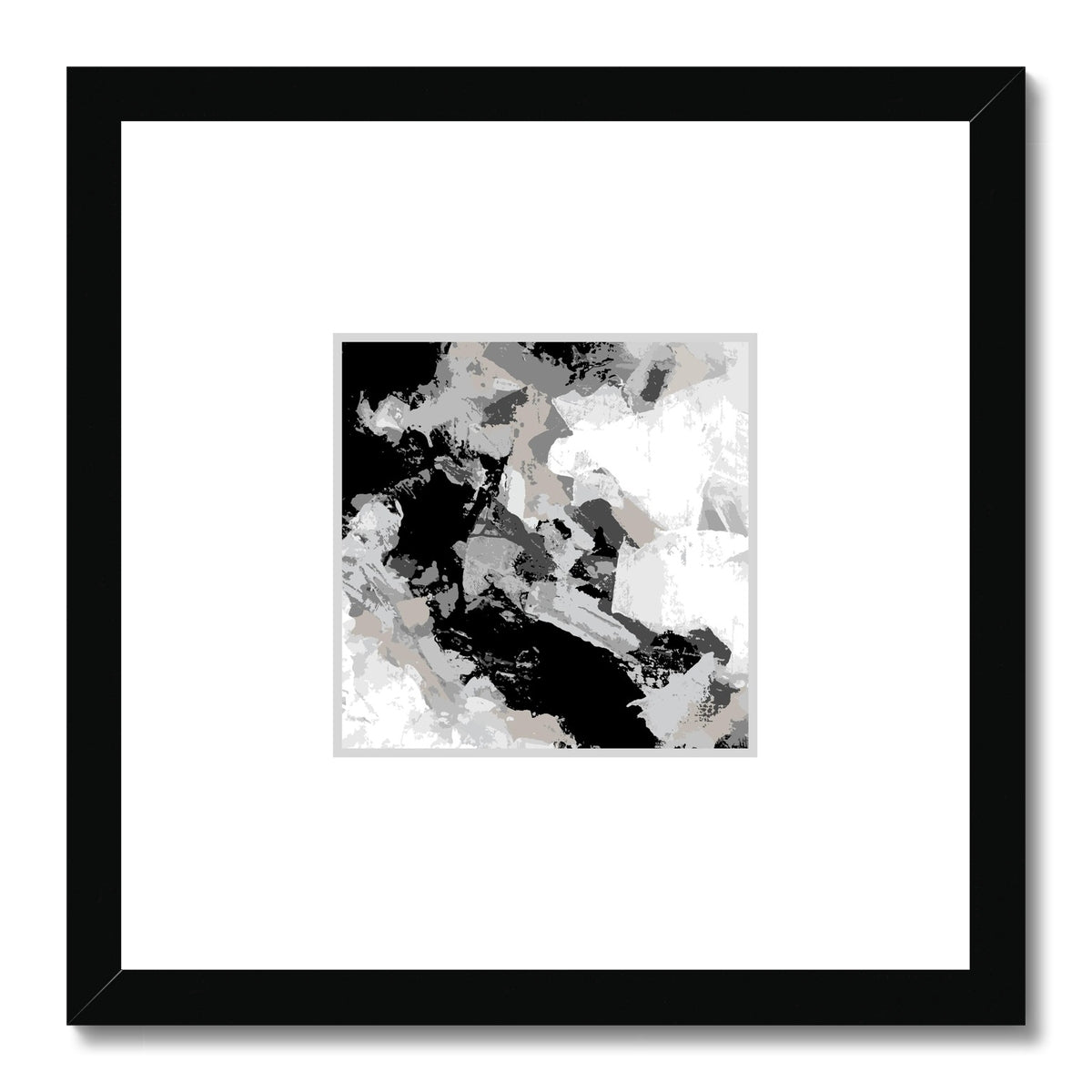Framed Graphic Art Print, Faux Mat - 12x12 inches | FMS-1200-7690