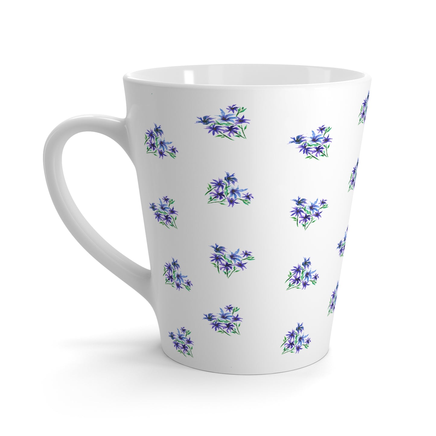 12oz Fine Art Watercolor Latte Mug | LM-1305