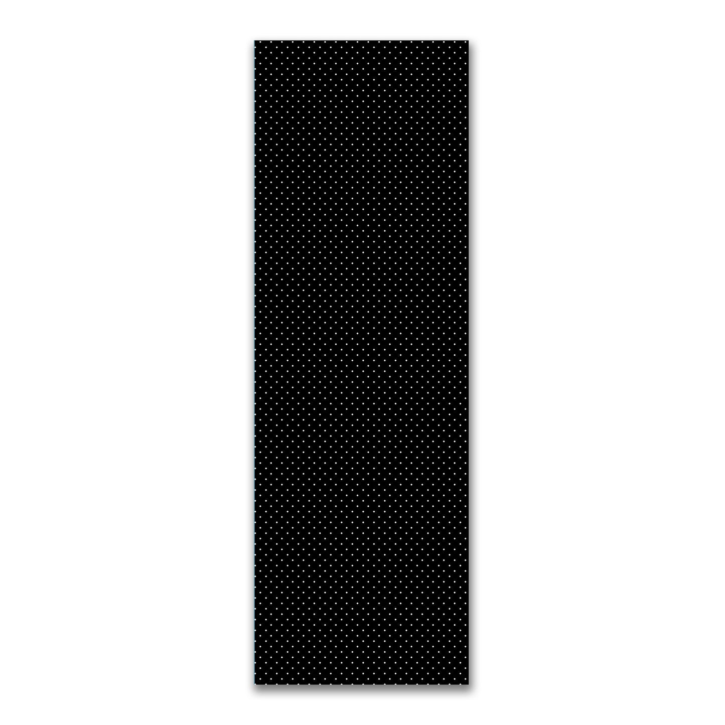 Spun Polyester Fabric with Pale Cream Diamonds on Black #FASP-1013-102