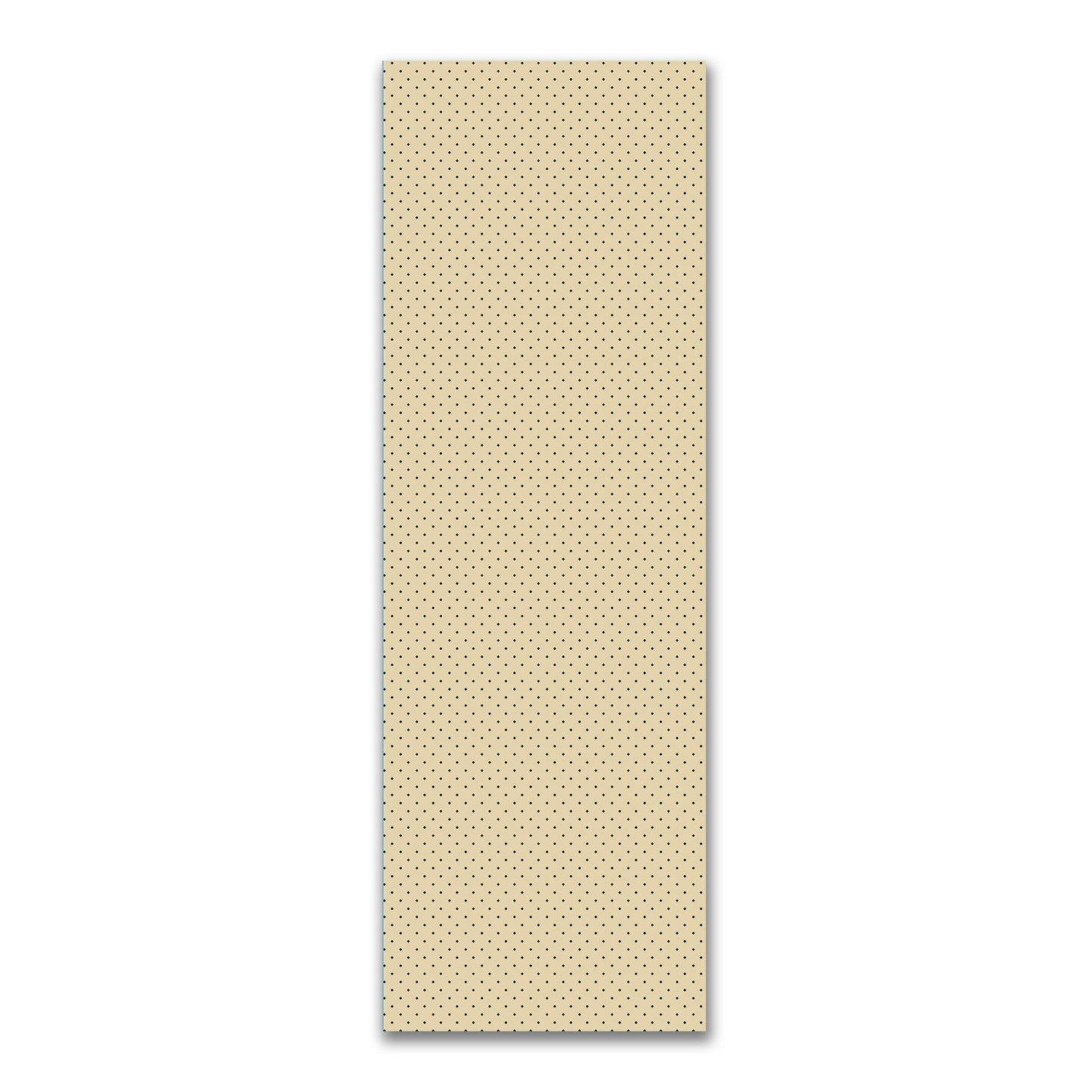 Spun Polyester Fabric with Black Diamonds on Tan #FASP-1014-101