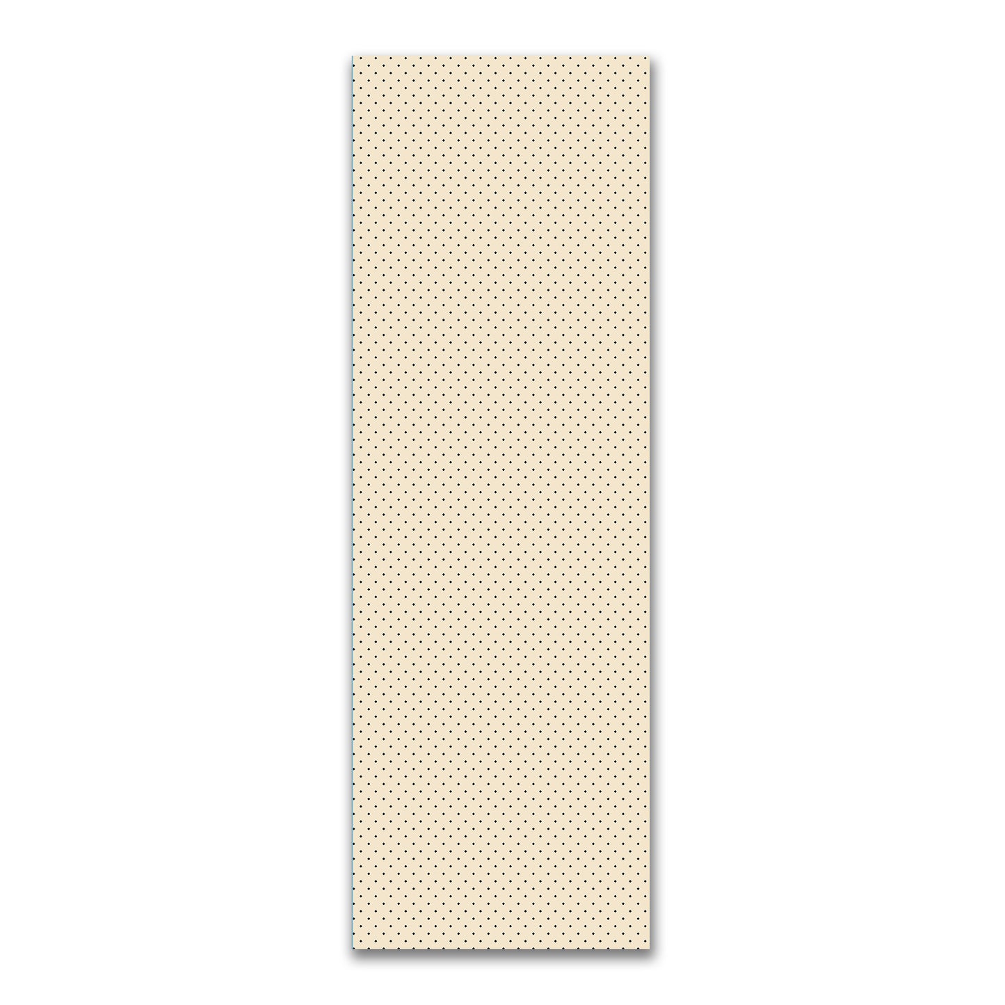 Spun Polyester Fabric with Black Diamonds on Beige #FASP-1015-101