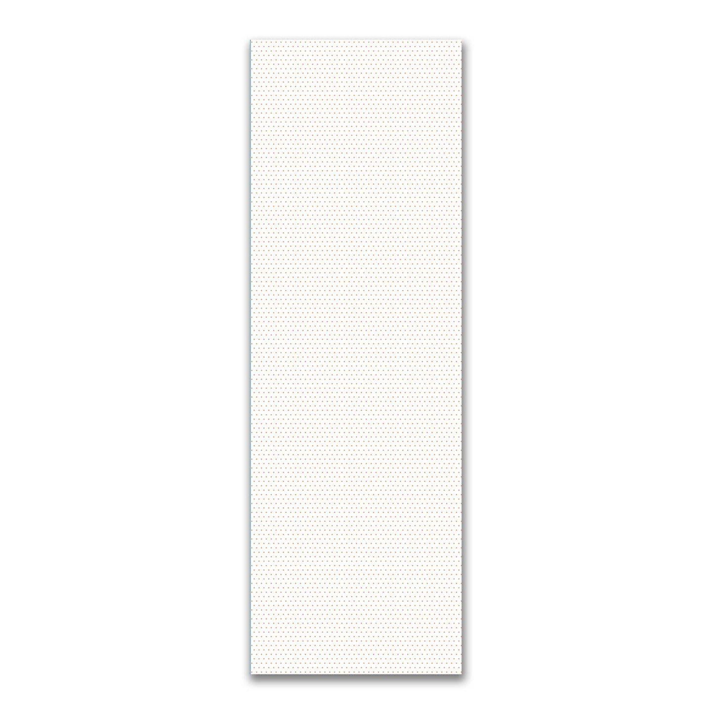 White Spun Polyester Fabric with Fine Orange Diamonds #FASP-1181-111